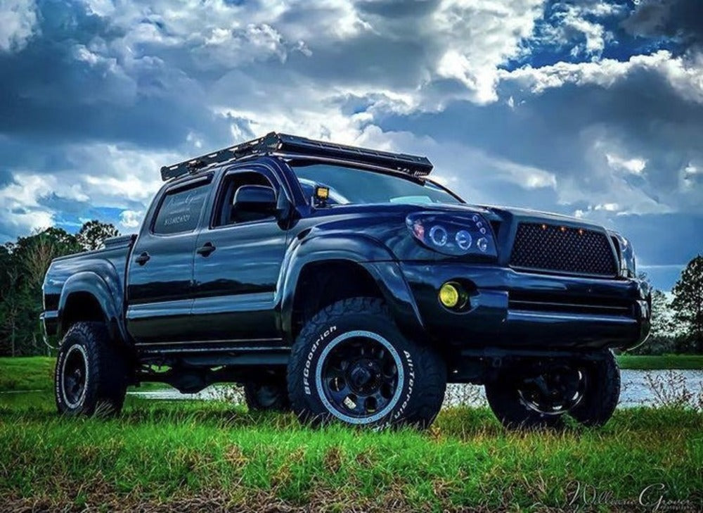 Side View Of The upTOP Overland Alpha Tacoma Roof Rack