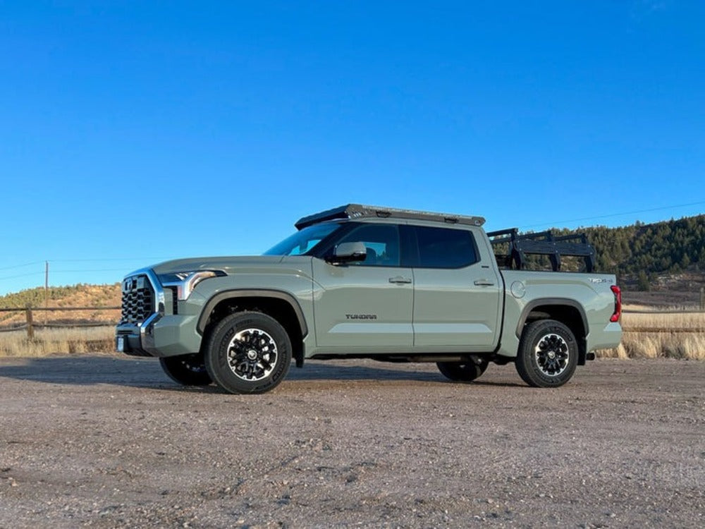 upTOP Overland Alpha CrewMAX Toyota Tundra Roof Rack Side View
