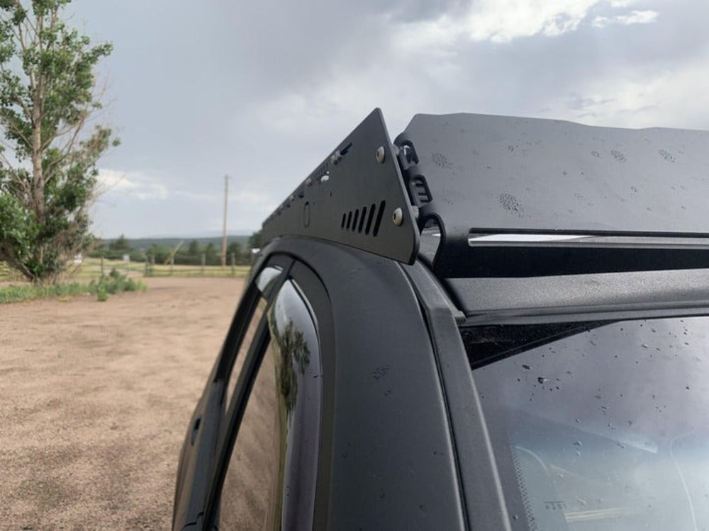 Close Up View Of The upTOP Overland Bravo 4Runner 4G Roof Rack