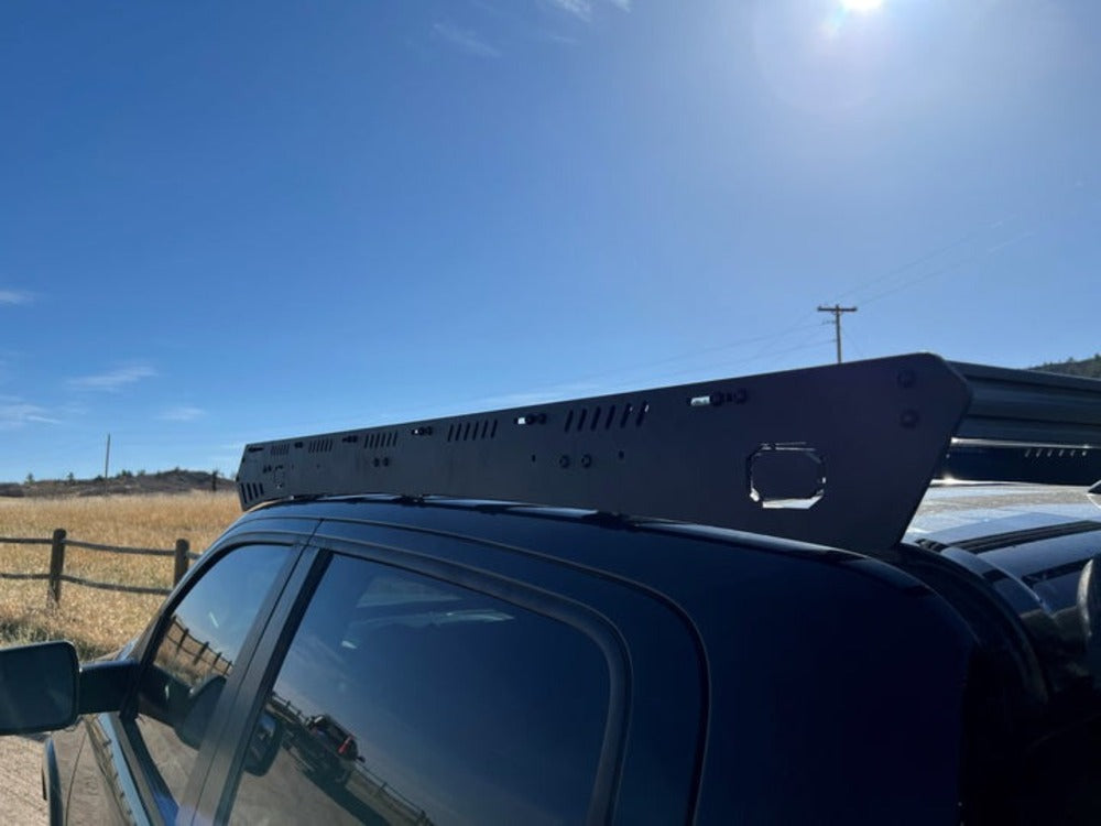 upTOP Overland Bravo 5th Gen RAM 1500 Crew Cab Roof Rack Back