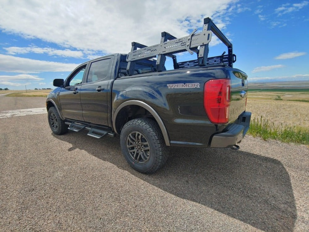 upTOP Overland Retrax TRUSS Ford Ranger Bed Rack Mounted