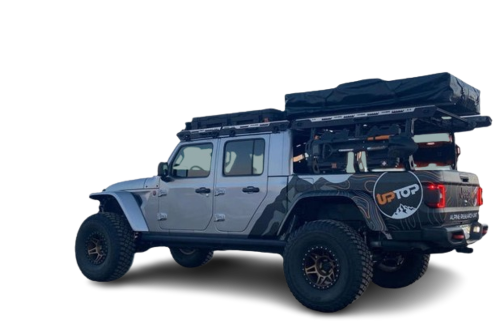 upTOP Overland TRUSS Jeep Gladiator Bed Rack