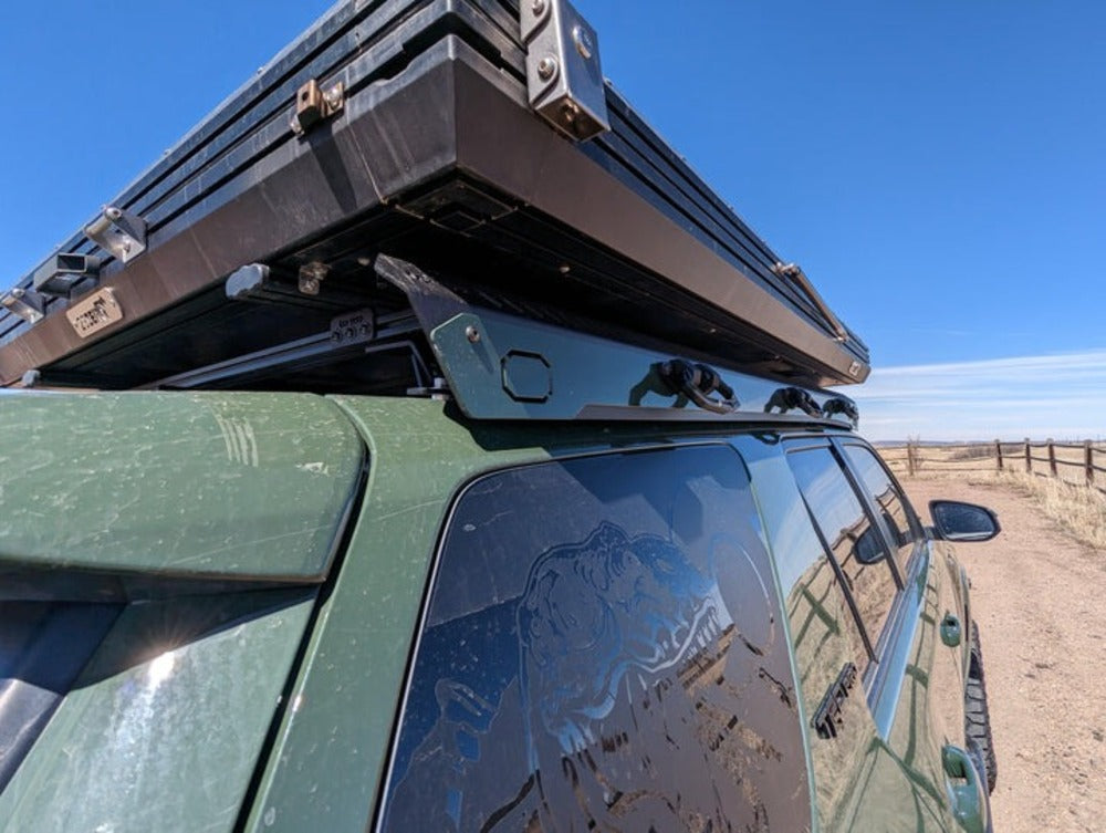 upTOP Overland Rapid Release Tent Mount Installed