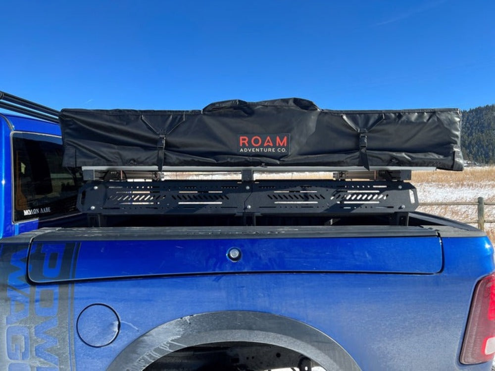 upTOP Overland TRUSS RamBox Compatible Bed Rack Side View