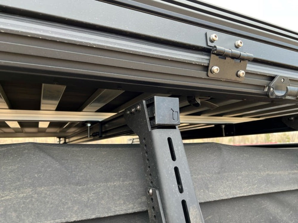 upTOP Overland Tacoma Soft Top Compatible TRUSS Bed Rack Cross Bar
