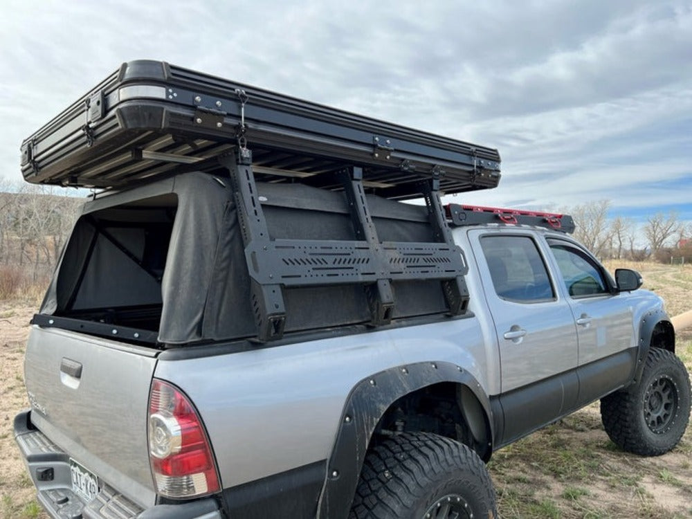 upTOP Overland Tacoma Soft Top Compatible TRUSS Bed Rack