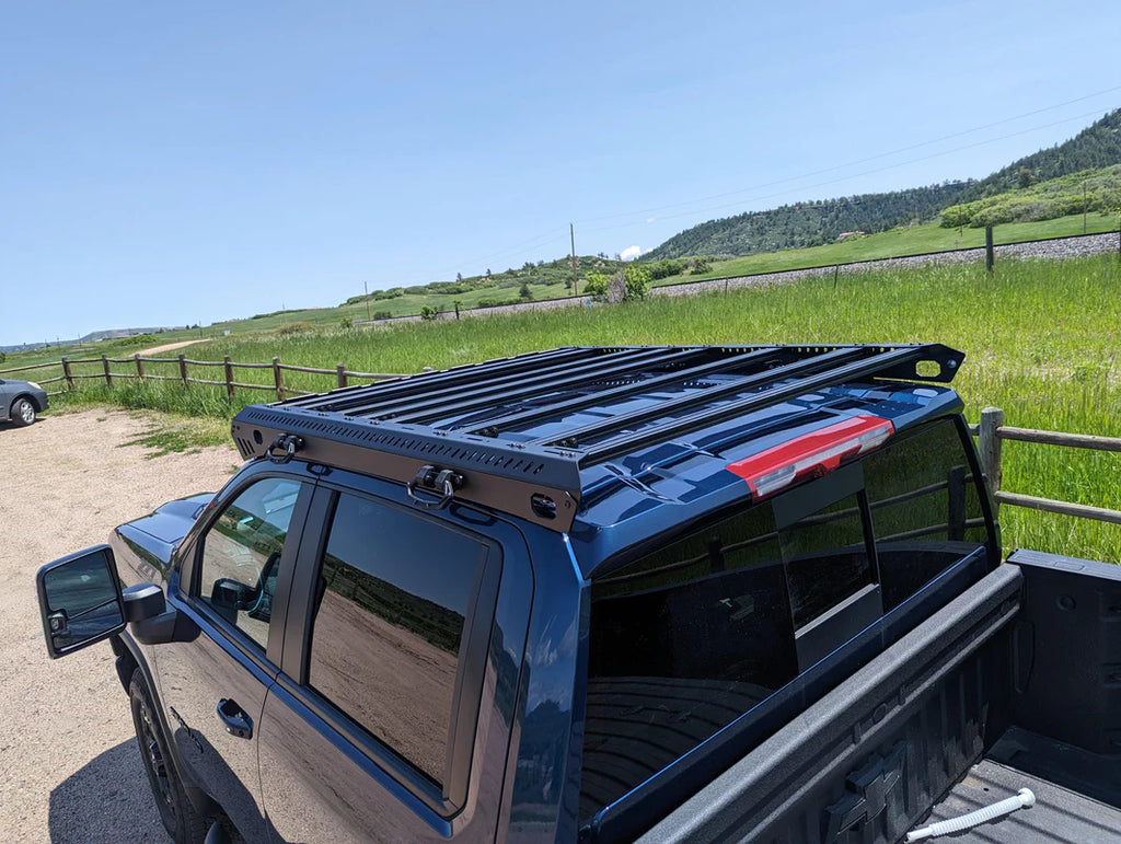 upTOP Overland Zulu Roof Rack Chevy Colorado and GMC Sierra Off Road Tents