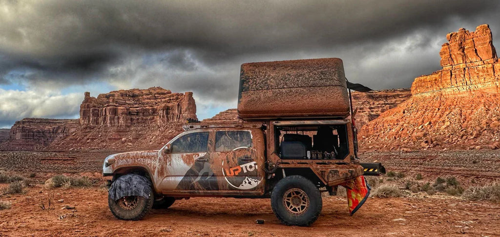 Image showing the Zulu Platform Roof Rack Mounted On a Tacoma in the field