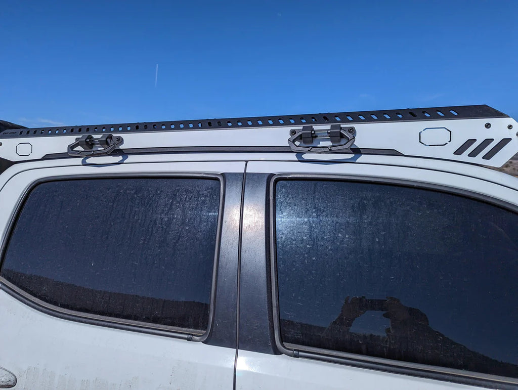 upTOP Overland Zulu Roof Rack Tacoma  Close Up View