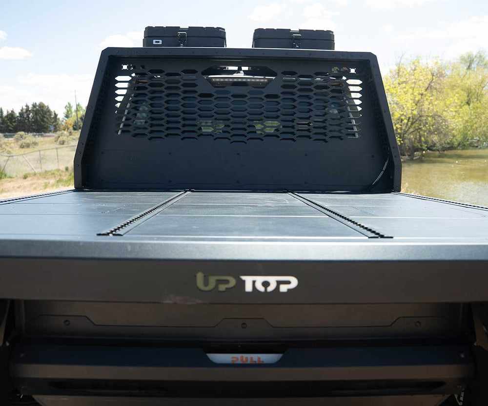 upTOP Ute 70 tray bed two-stage powder coat finish detail