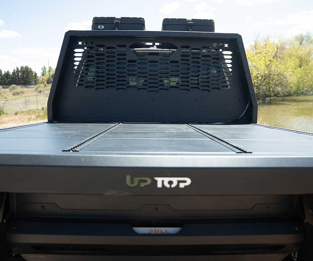 upTOP Ute 70 tray bed two-stage powder coat finish detail
