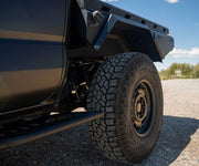 upTOP Ute 70 weatherproof rear drawer pulled out showing 10 cu ft capacity