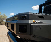 upTOP Ute 70 modular Dock System on bed side panels detail