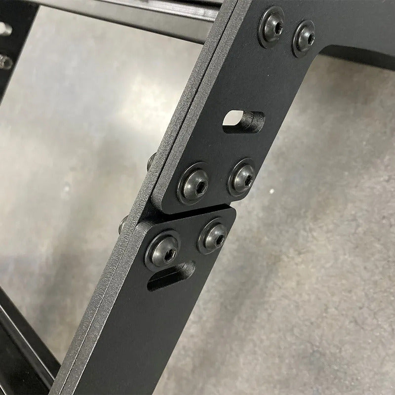 Close Up View Of The Bolts On The Westcott Designs Toyota Sequoia Rear Hatch Ladder