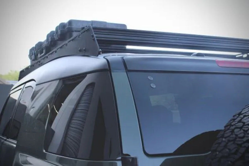 Back Side Of The Westcott Designs FJ Cruiser Roof Rack