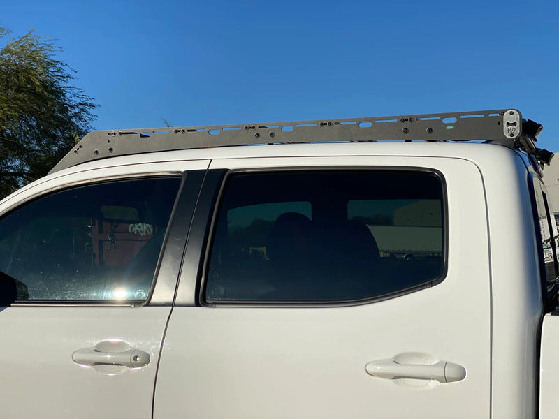 Side Close Up View Of The Westcott Designs Tacoma Roof Rack