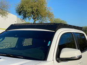 Westcott Designs Tacoma Roof Rack Wind Deflector And A Lightbar