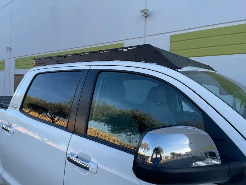 Close Up Side View Of The Westcott Designs Toyota Tundra Crewmax Roof Rack