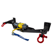 RalliTEK Hidden Winch Mount with Superwinch Terra 4500 and Red D-Rings