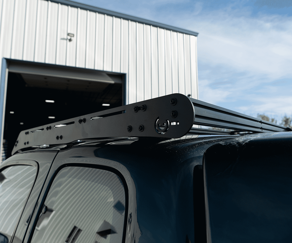 Toyota Tacoma Original Prinsu Xtra Cab rack side profile low-profile design