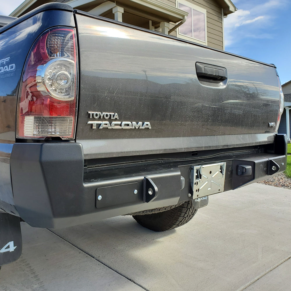 Mounted RCI Rear Bumper on Tacoma 2005-2015