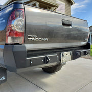 Mounted RCI Rear Bumper on Tacoma 2005-2015