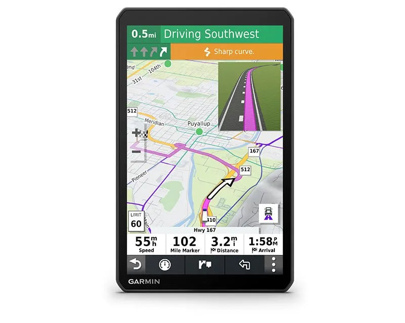 10 inch GPS Truck Navigator - Extra Large Display