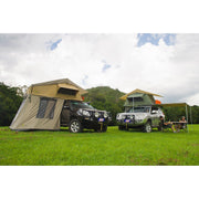 Yulara Roof Top Tent and Boulia Roof Top Tent with annexe - TJM