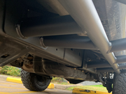 Cali Raised LED 20 Degree Bolt On Rock Sliders For Toyota 4Runner 2003-2009