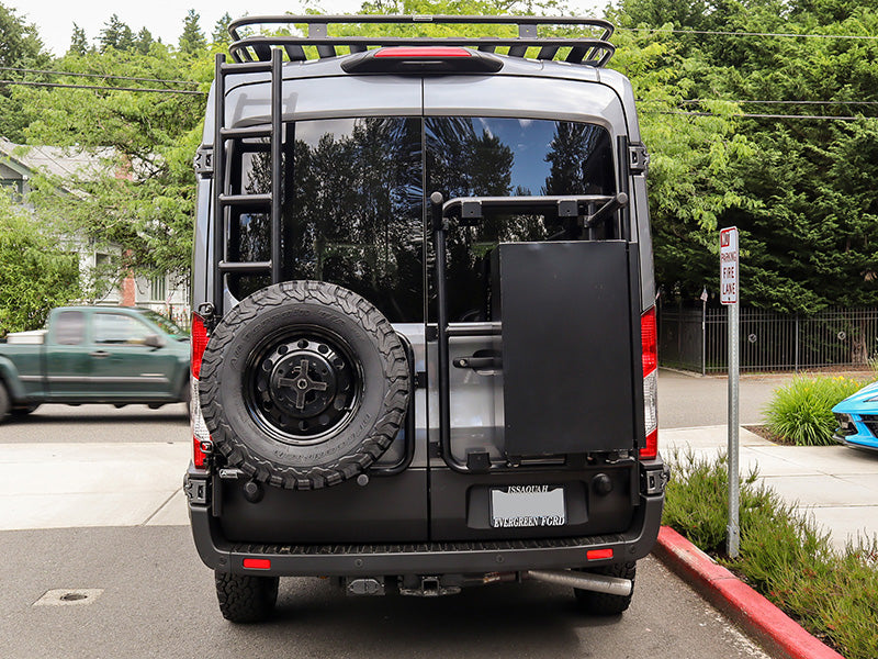 Ford transit discount rear door storage