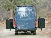 Aluminess Slimline Rear Bumper Open Swing Arms for Mercedes Sprinter 2019-2022