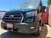 Ford Transit 2020 Hidden Winch Mount by Aluminess