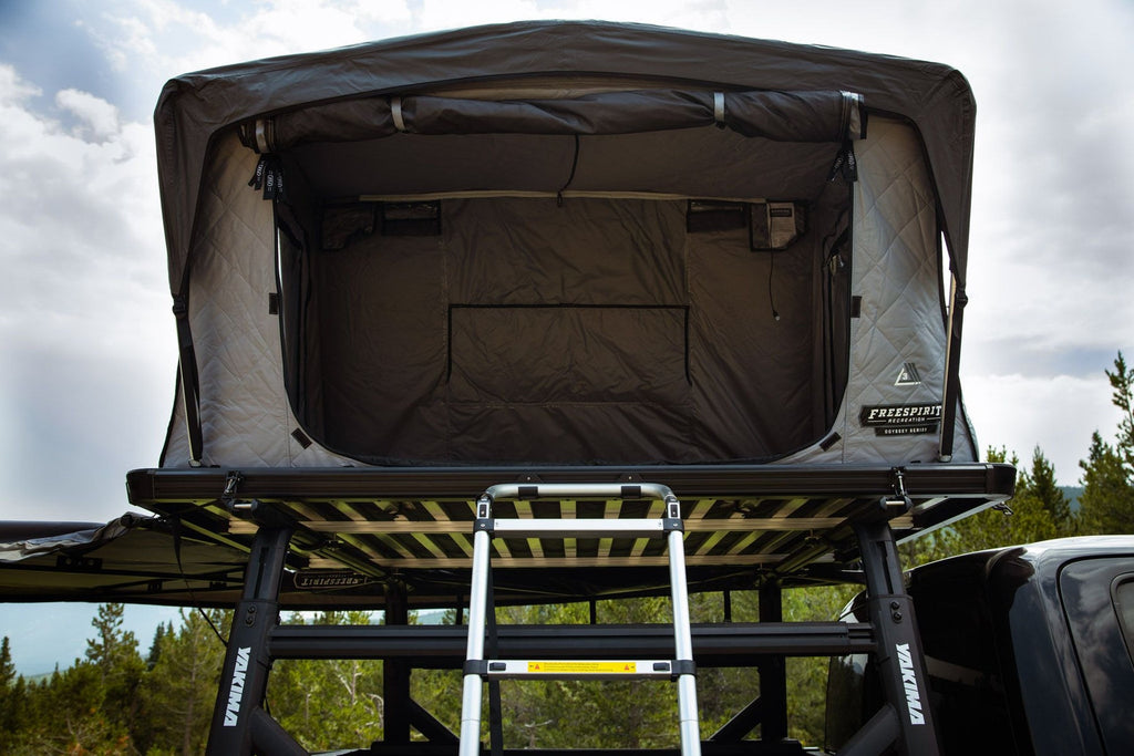 odyssey 800 tent GoFSR Odyssey Series Premium Black Top Hardshell Roof Top Tent – Off Road Tents