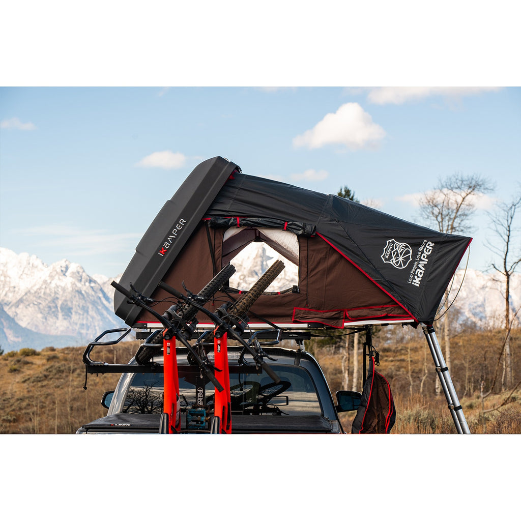 ikamper skycamp 2.0 markise iKamper Skycamp Mini 2.0 Roof Top Tent Black / No