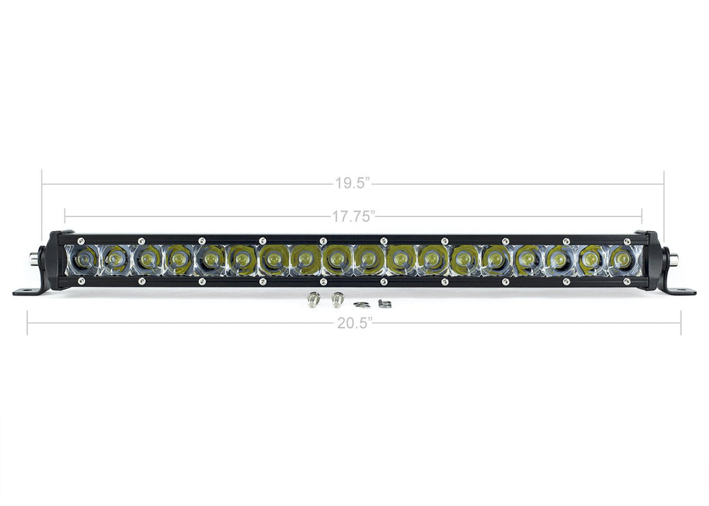 Cali Raised LED 20" Slim Single Row LED 