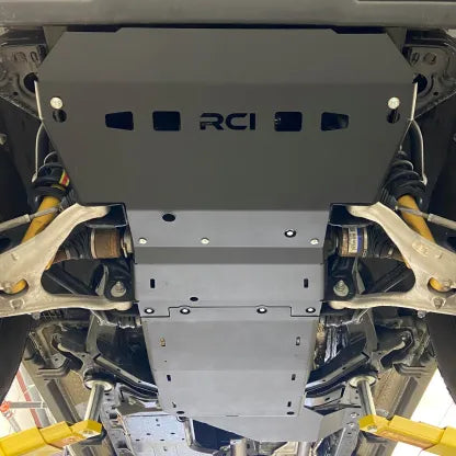 RCI Skid Plate Package Mounted Under Ford Bronco