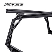 2" thick heavy duty bars of the Leitner Active Cargo System bed rack for toyota trucks