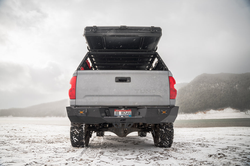 CBI Rear Bumper Mounted on Toyota Tundra 2nd Gen 