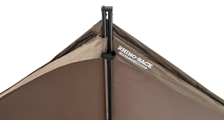 RHINO-RACK Batwing Awning タープ 本体 右側250 Rhino-Rack Compact Batwing 270 Awning - Driver's & Passenger's
