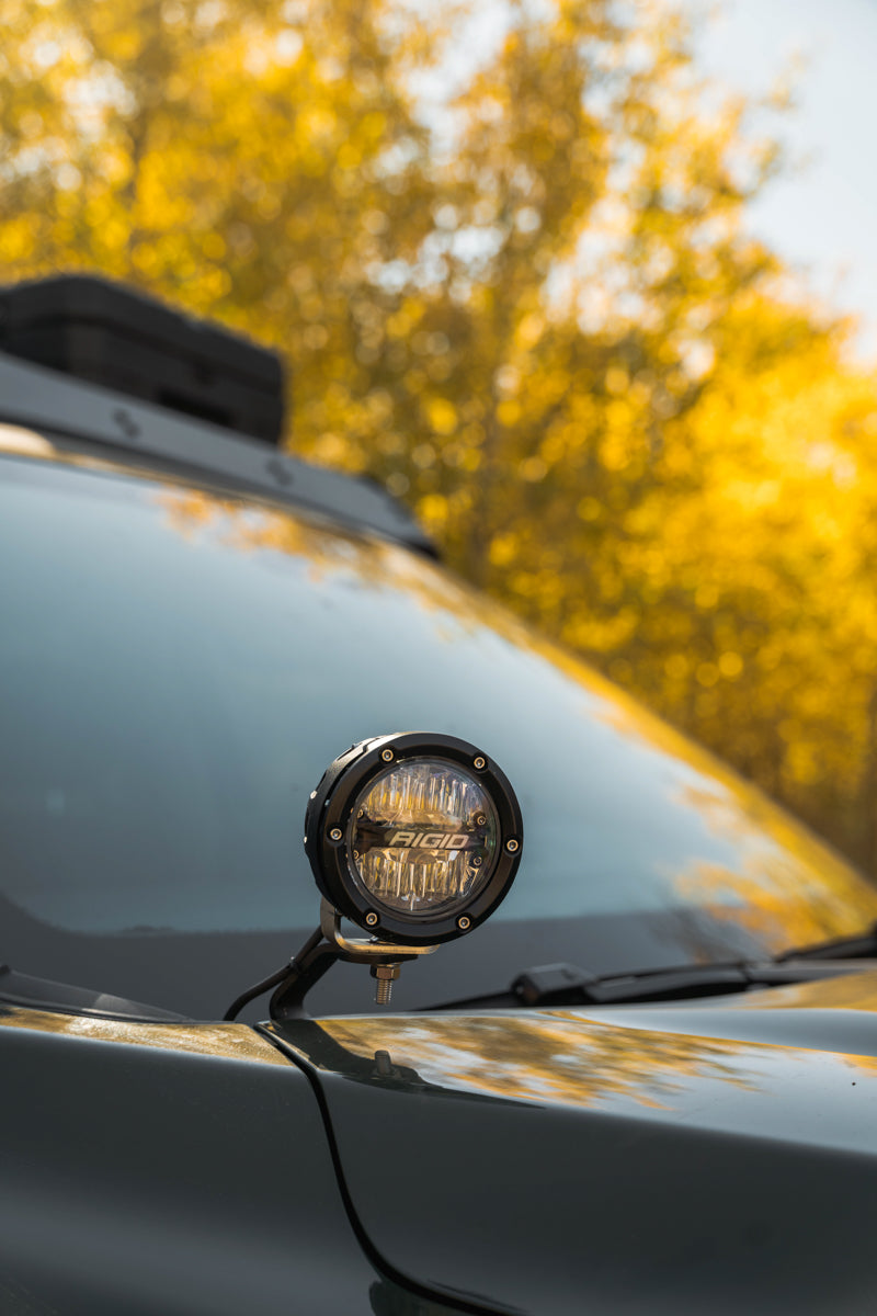 Ditch Light Mounted On A CBI Ditch Light Brackets