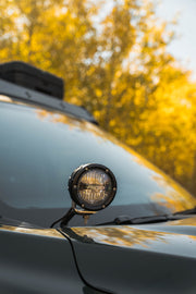 Ditch Light Mounted On A CBI Ditch Light Brackets