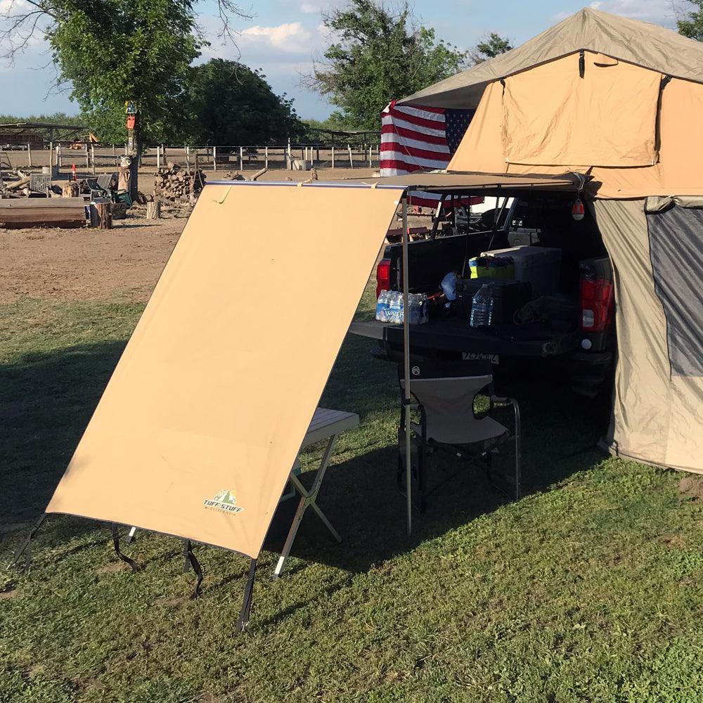 Awning Shade Wall - For 4.5' x 6' Awning & 6.5' x 8' Awning - by Tuff Stuff