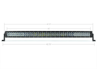 Cali Raised LED 42" Dual Row 5D Optic Osram LED Light