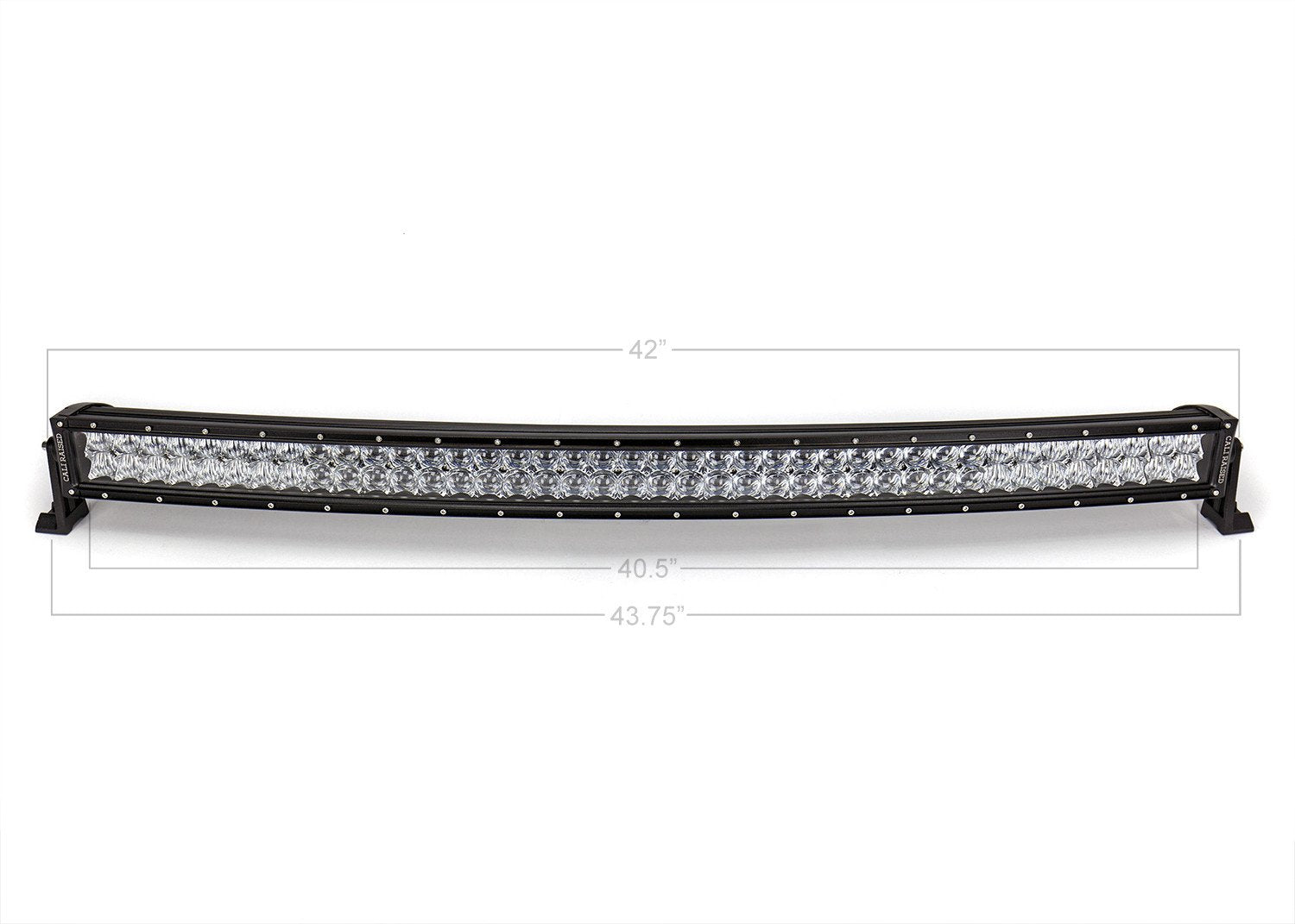 Cali Raised LED 42" Curved Dual Row 5D Optic Osram LED Bar