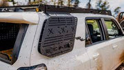 Toyota 4Runner from the Back Side With a Mounted Window Panel