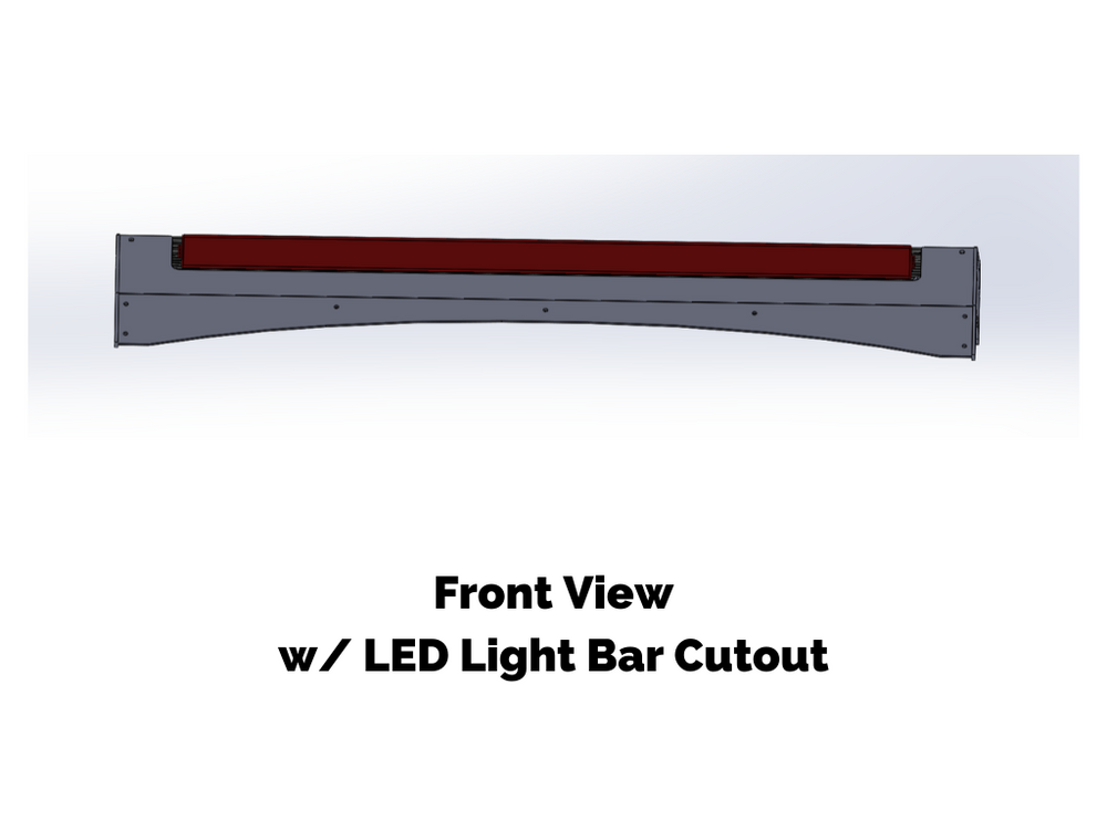 Cali Raised LED Economy Roof Rack For Toyota Tacoma 2005-2020