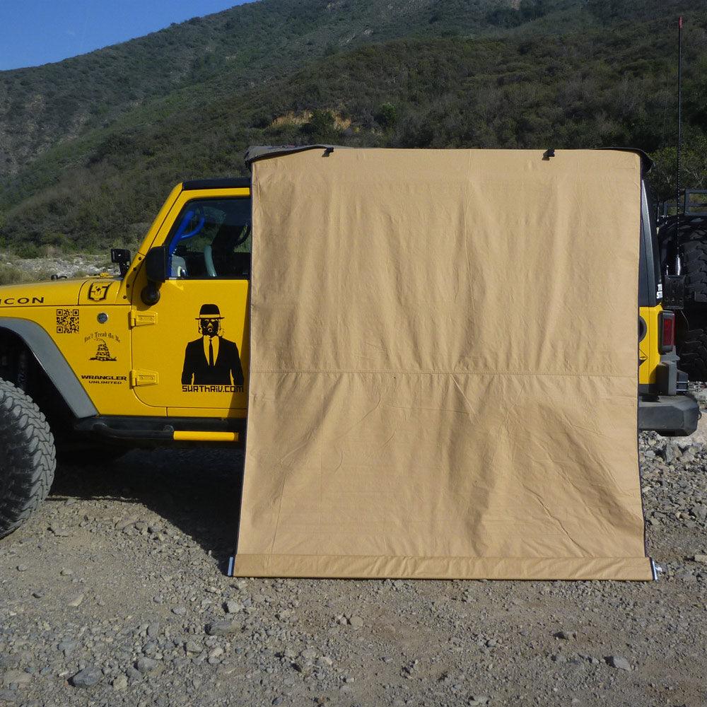 6.5' x 8' Rooftop Side Awning - by Tuff Stuff