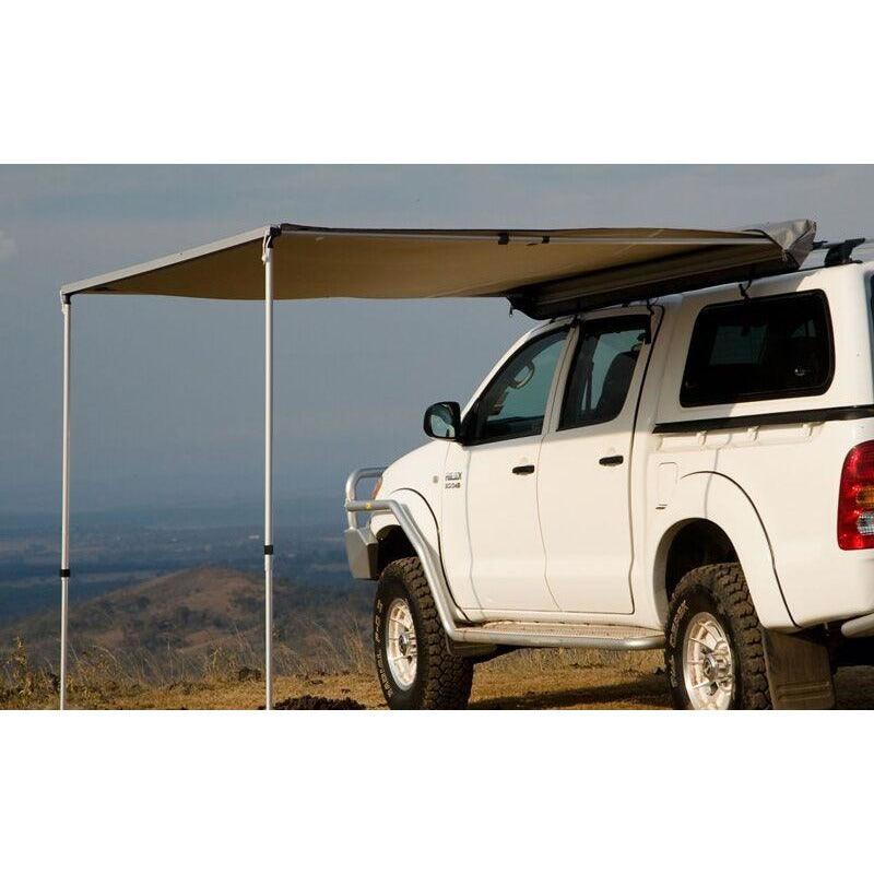Back view of awning for rooftop tent by TJM