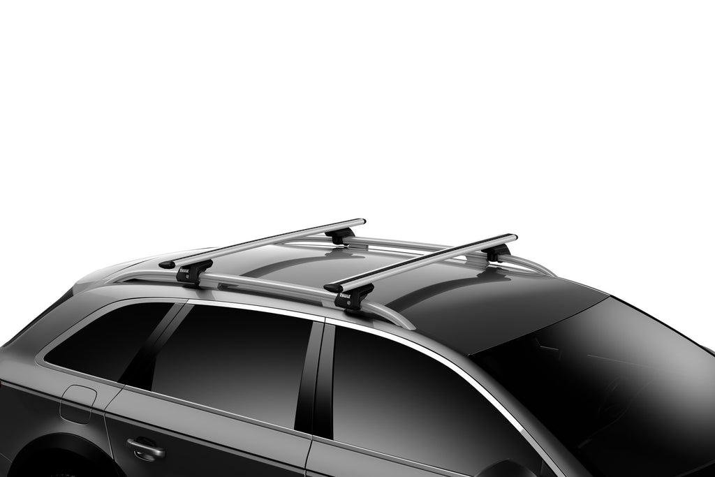 Thule Cross Bars For Toyota FJ Cruiser With Factory Side Rails 2007 to 2014
