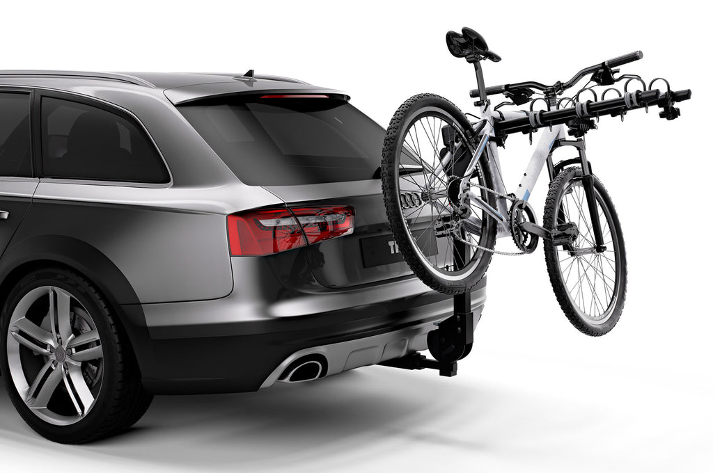 Thule Camber - 2 Sizes Available with bicycle attached